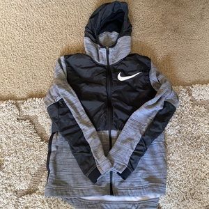 Men’s Nike basketball Dri Fit zip up hoodie